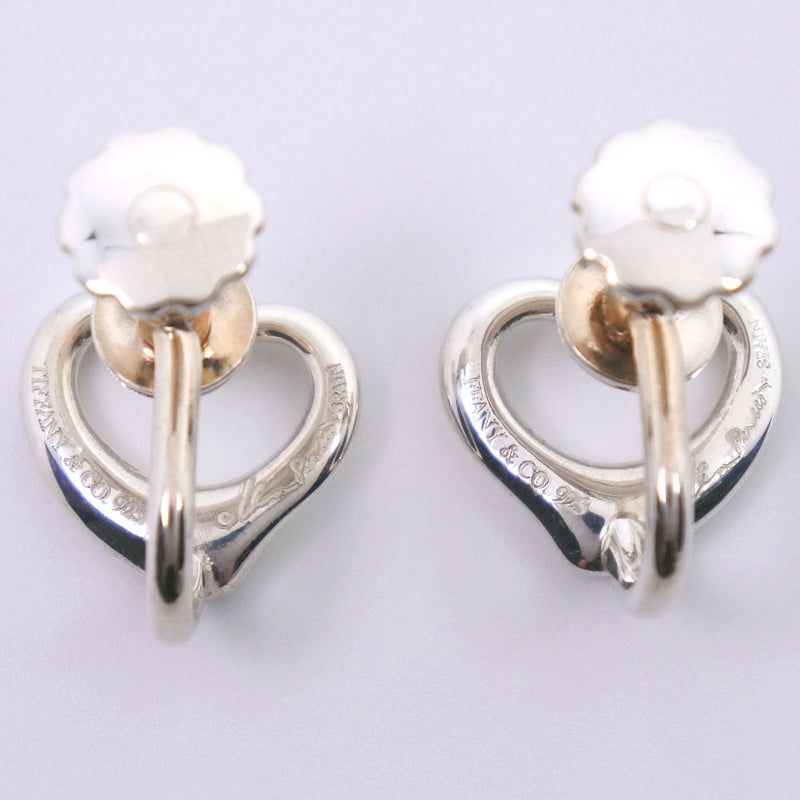 [Tiffany & Co.] Tiffany Open Heart El Saperti Earrety Silver 925 Ladies Earring a Rank