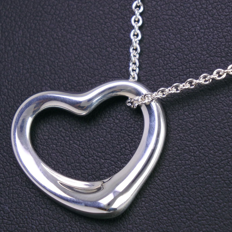 [TIFFANY & CO.] Tiffany Open Heart El Saperti Necklace Silver 925 Ladies Necklace A-Rank