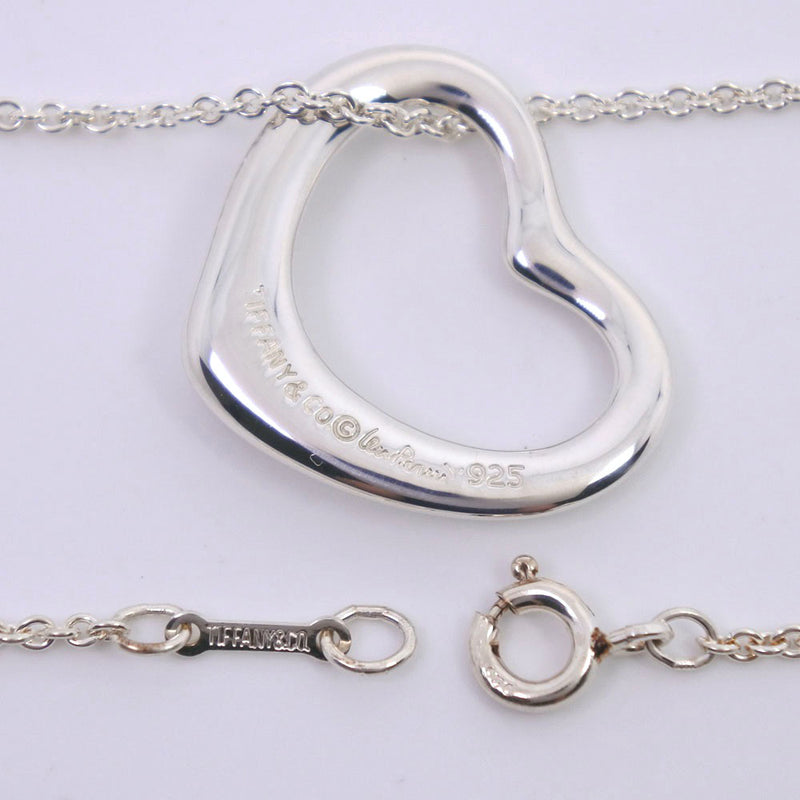 [TIFFANY & CO.] Tiffany Open Heart El Saperti Necklace Silver 925 Ladies Necklace A-Rank