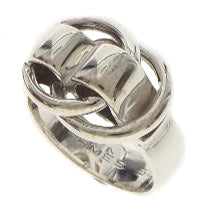 [Hermes] Hermes Dozano No. 12 Ring / Ring Silver Silver Douzano Ladies A+Rank