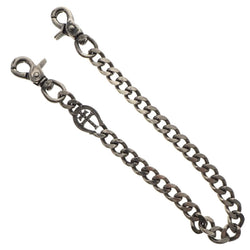 [Crimie] La cadena de zapatos de caballos de climmy cadena de billetera Silver Horsesshoe para hombres