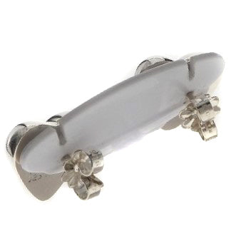 [TIFFANY & CO.] Tiffany Heart Silver 925 Silver Ladies Earrings A+Rank
