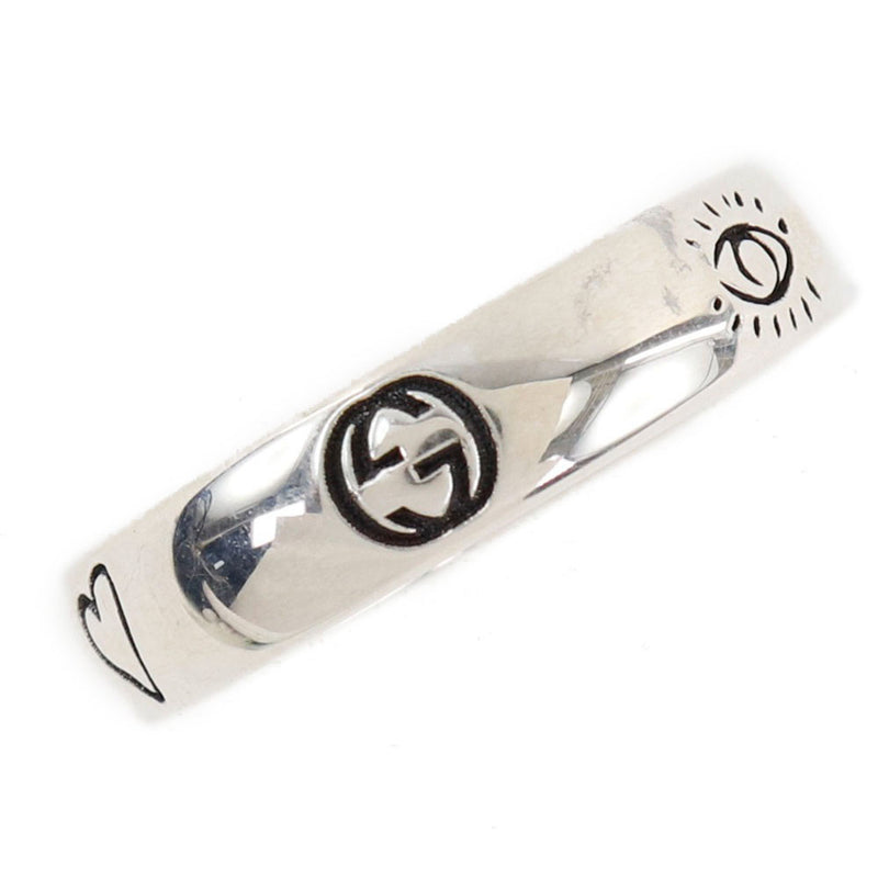 GUCCI] Gucci Blind For Love Silver 925 17 Silver Ladies Ring