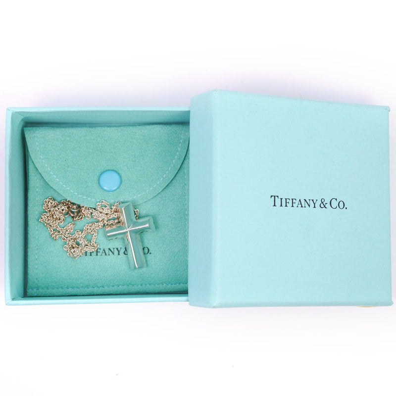 [Tiffany＆Co。] Tiffany Cross Paloma Pikaso项链Silver 925中性项链