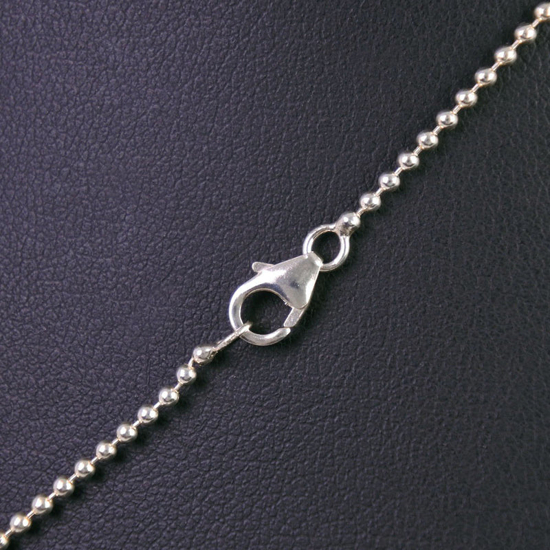 [TIFFANY & CO.] Tiffany Cross Ball Chain Necklace Silver 925 Ladies Necklace