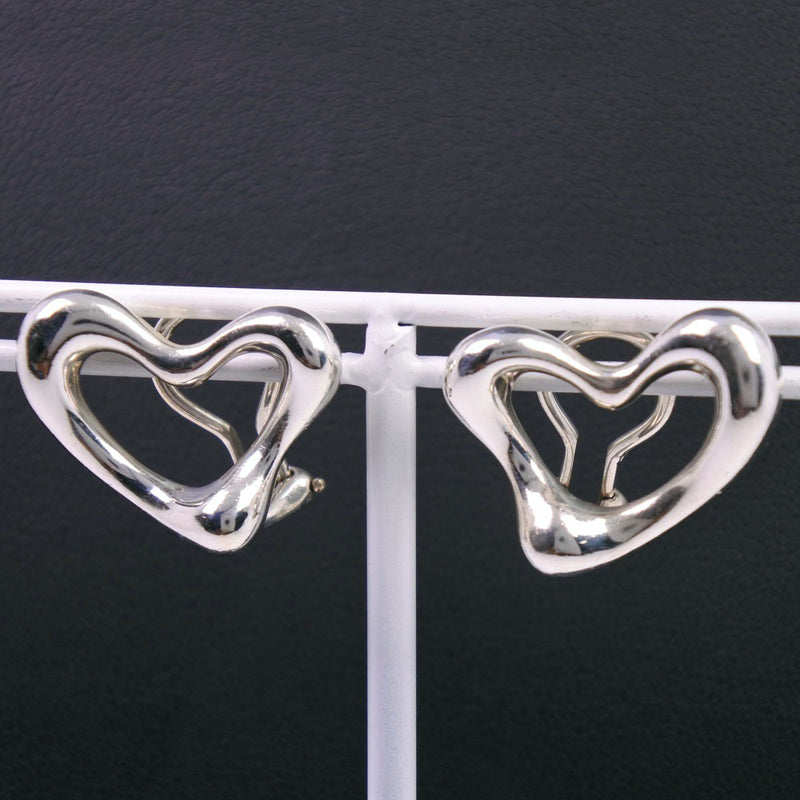 [Tiffany & Co.] Tiffany Open Heart El Saperetti Earring Silver 925 Ladies Eiring