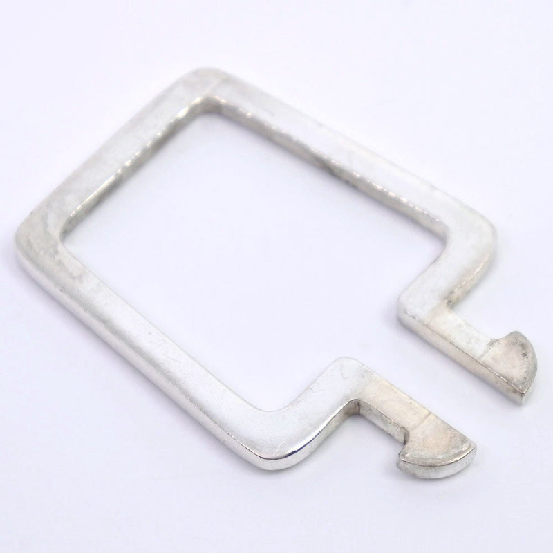 [GUCCI] Gucci G Logo Key Holder Silver 925 Unisex Keychain