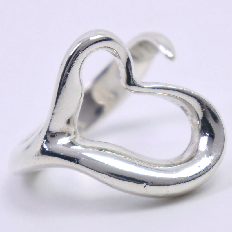 [TIFFANY & CO.] Tiffany Open Heart El Saperti Ring / Ring Silver 925 11 Ladies Ring / Ring A-Rank