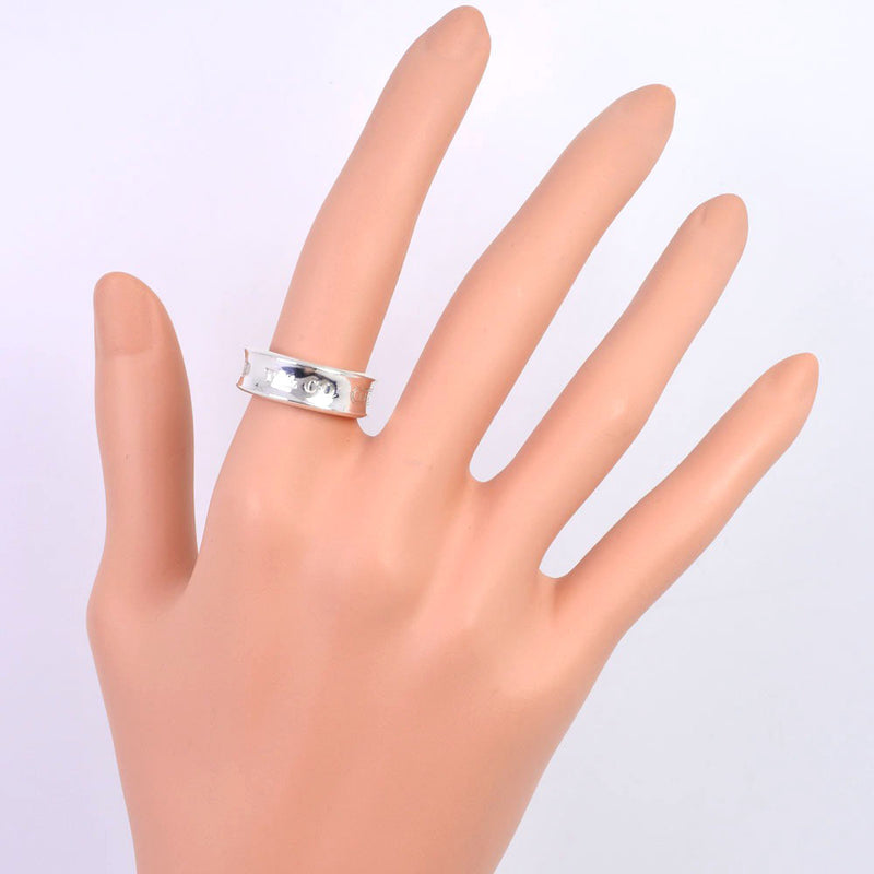 [TIFFANY & CO.] Tiffany Narrow 1837 Ring / Ring Silver 925 11.5 Ladies Ring / Ring