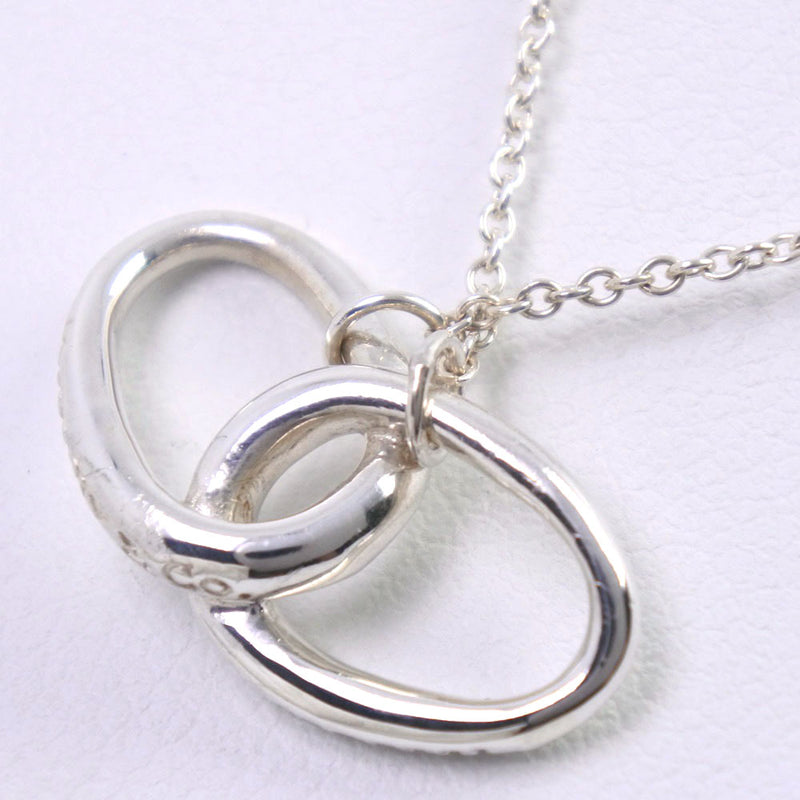 [Tiffany & Co.] Tiffany Elsa Peletti Double Loop Necklace Silver 925 Ladies 목걸이 A 순위