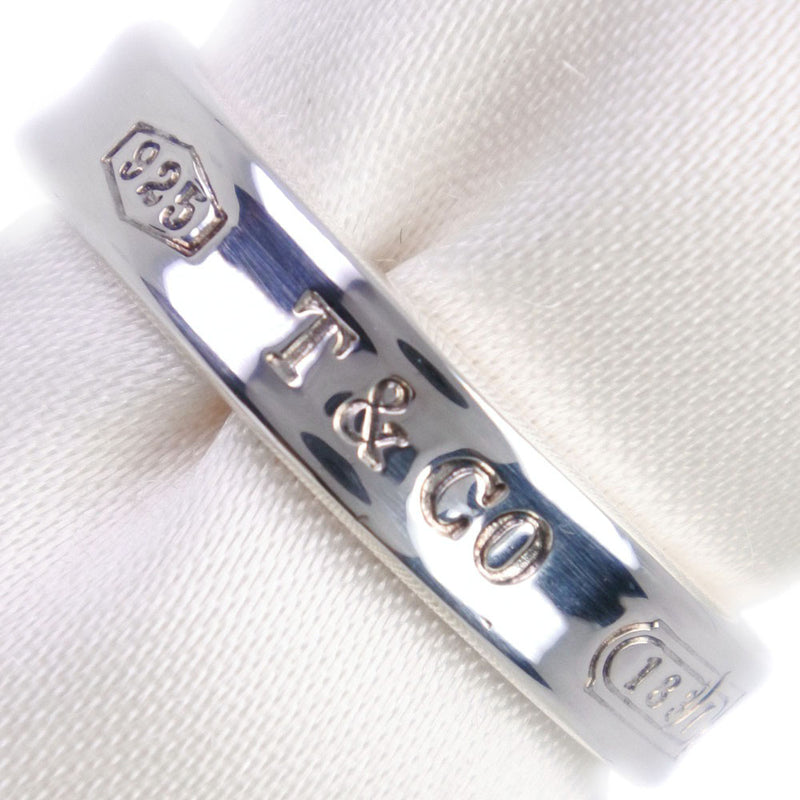 [Tiffany＆co。]蒂法尼狭窄的1837年戒指 /戒指银925 7.5女士戒指 /戒指a级