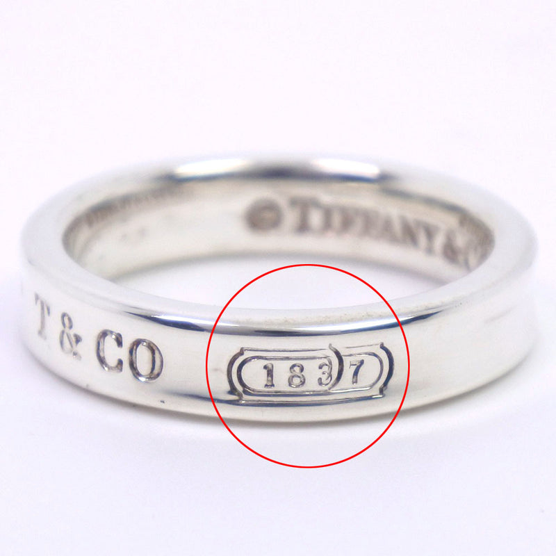 TIFFANY&Co.】ティファニー ナロー 1837 リング・指輪 シルバー925 7.5 