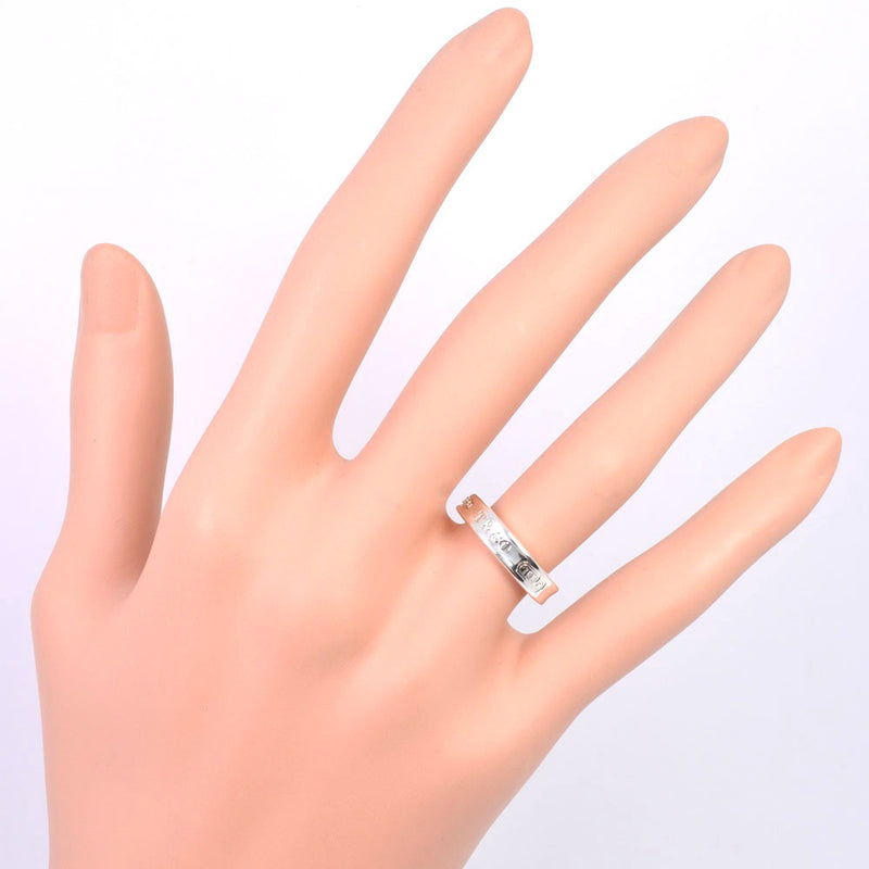[Tiffany＆co。]蒂法尼狭窄的1837年戒指 /戒指银925 7.5女士戒指 /戒指a级