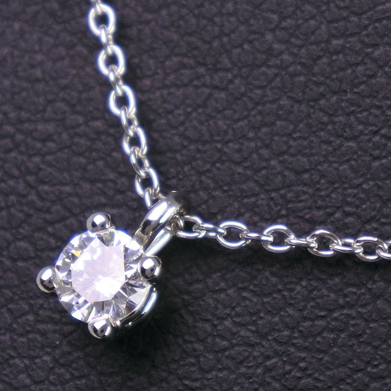 [Tiffany & Co.] Tiffany Solitea Necklace PT950 플래티넘 X 다이아몬드 레이디스 목걸이 A+순위