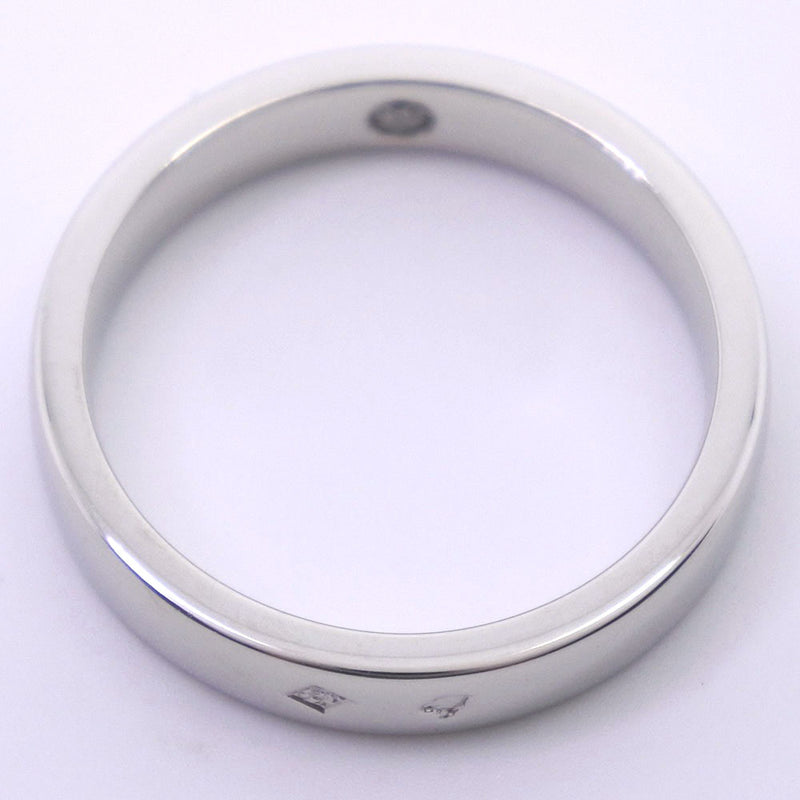 [CHAUMET] Shome Eternal Classic Skillet Diamond Ring / Ring PT950 Platinum x Diamond No. 9.5 Ladies Ring / Ring A+Rank