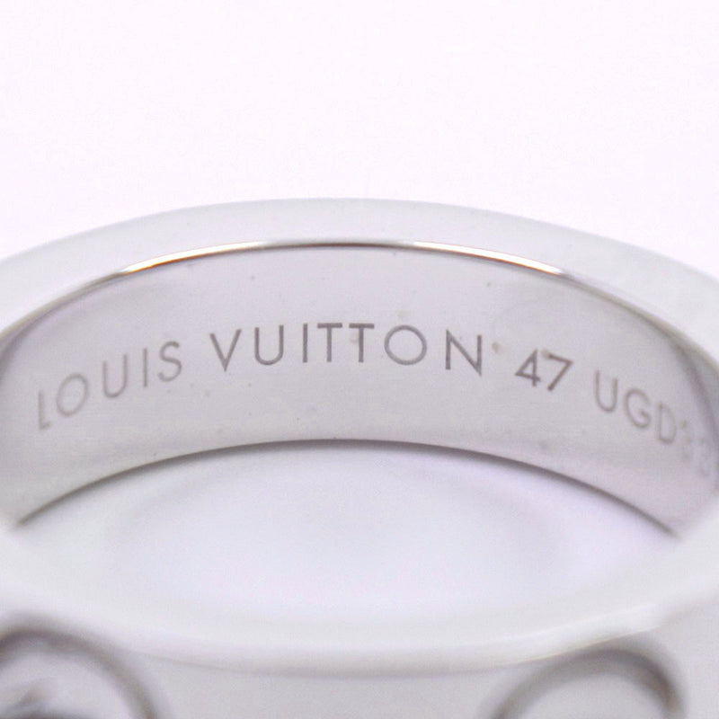 [LOUIS VUITTON] Louis Vuitton Anplant Q9125A Ring / Ring K18 White Gold No. 7.5 Ladies Ring / Ring A Rank