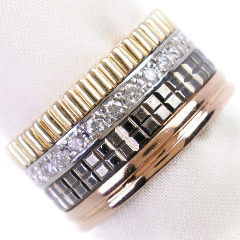 [Boucheron] Busheron Cattle Classic Ring / Ring K18 Gold X Diamond No. 14 Damas Anillo / anillo A-Rank