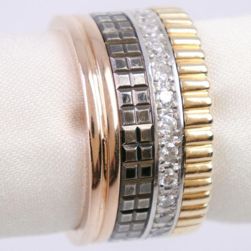 [Boucheron] Busheron Cattle Classic Ring / Ring K18 Gold X Diamond No. 14 Damas Anillo / anillo A-Rank