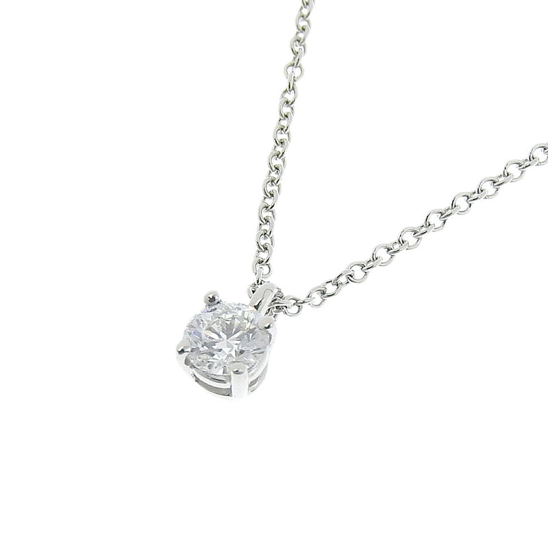 TIFFANY&Co.】ティファニー ソリティア 0.22 H-VVS1-EX Pt950プラチナ 