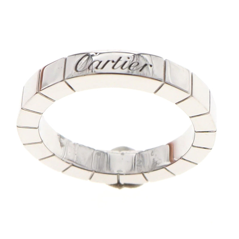 [Cartier] Cartier 
 Laniere No. 7 Ring / Ring 
 K18 White Gold Silver Approximately 5.7g Lanieres Ladies SA Rank