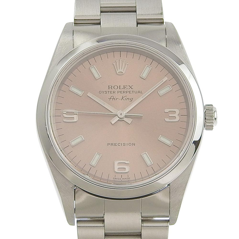 ロレックス ROLEX 14000 W番(1995年頃製造) シルバー メンズ 腕時計