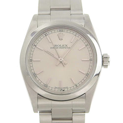 [ROLEX] Rolex Oyster Purpetur 77080 Stainless steel Silver Automatic winding analog display Boys Silver Dial Watch A Rank