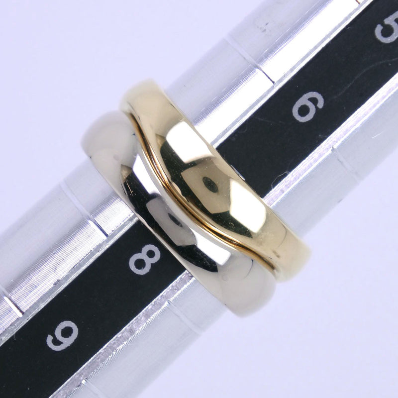 [Cartier] Cartier Love Meiring Two Ring / Ring K18 Yellow Gold X K18 Gold White 7.5 Damas Anillo / anillo A-Rank
