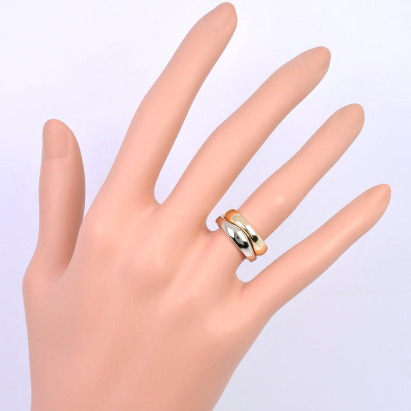 [Cartier] Cartier Love Meiring Two Ring / Ring K18 Yellow Gold x K18 White Gold 7.5 Ladies Ring / Ring A-Rank