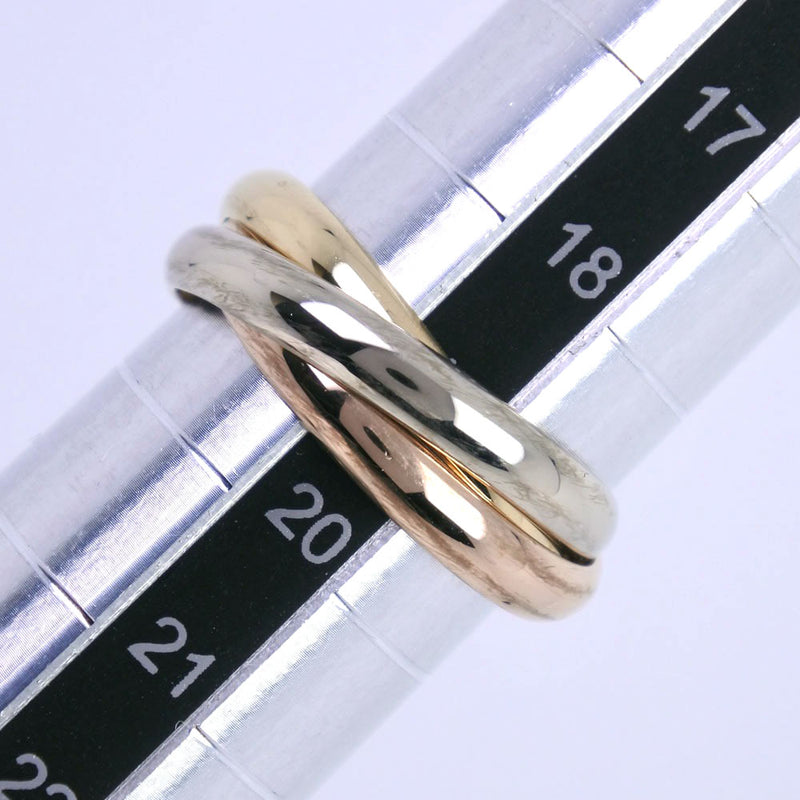 [Cartier] Cartier Trinity Ring/Ring K18 Gold 19 yg/Wg/PG Anillo/anillo para hombres
