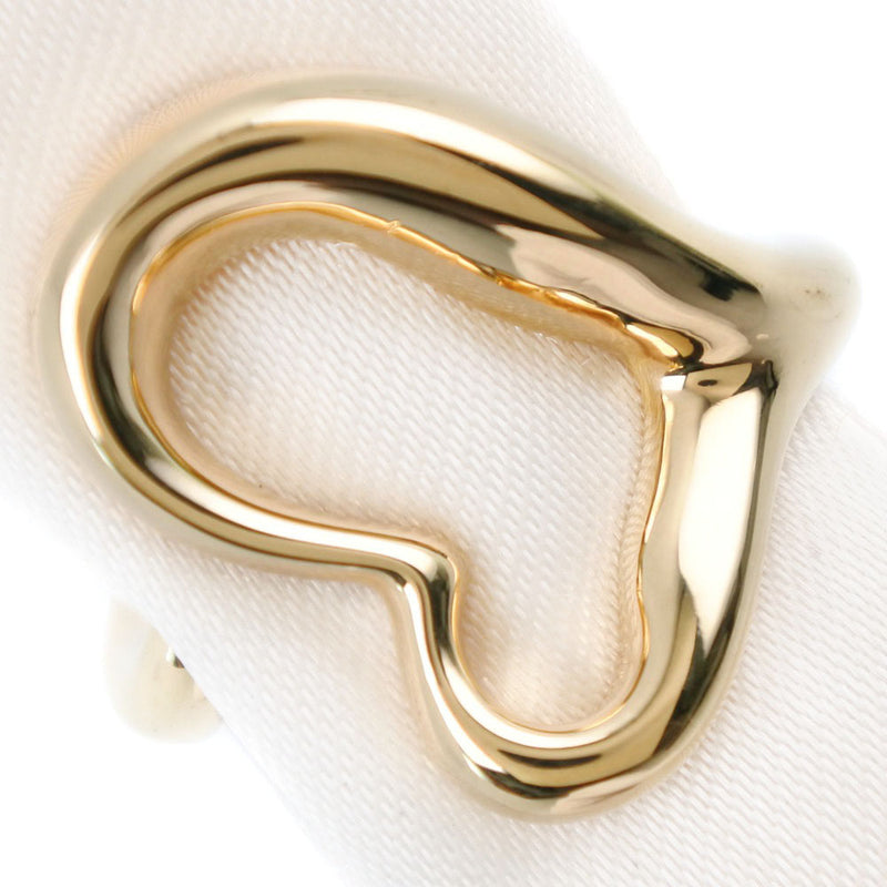 [TIFFANY & CO.] Tiffany Open Heart El Saperti Ring / Ring K18 Yellow Gold No. 7 Ladies Ring / Ring A-Rank