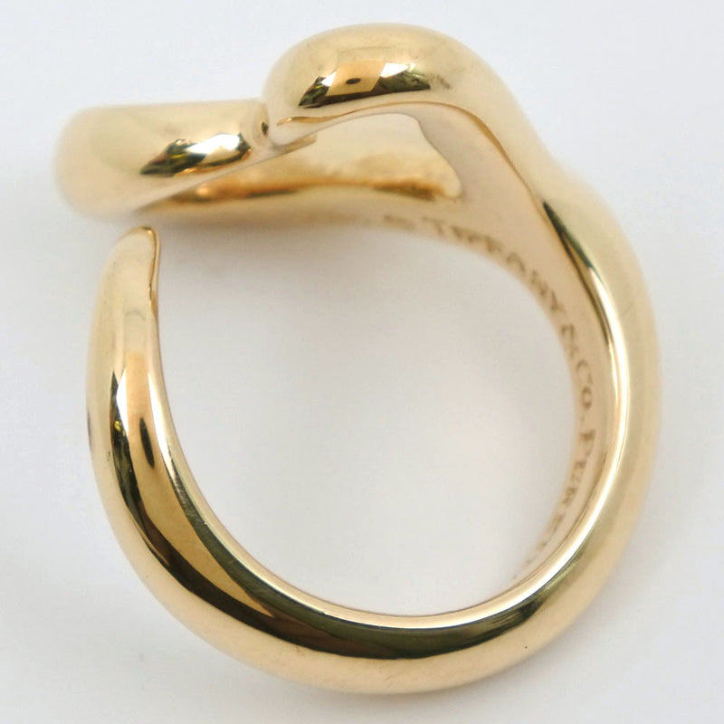 [Tiffany＆Co。] Tiffany开放心El Saperti戒指 /戒指K18黄金7号女士戒指 /戒指A级