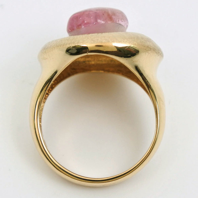 [TASAKI] Tasaki Ring / Ring K18 Yellow Gold x Tourmaline 11.5 Pink Ladies Ring / Ring