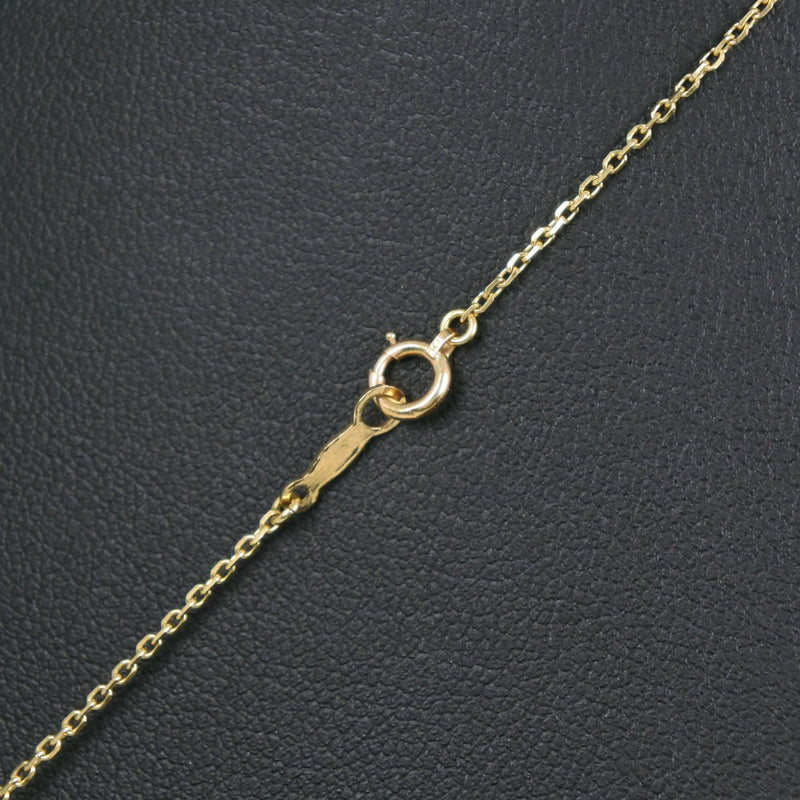 [Mikimoto] Collar de perla Mikimoto K18 Oro amarillo x perla x collar de damantes de diamantes un rango