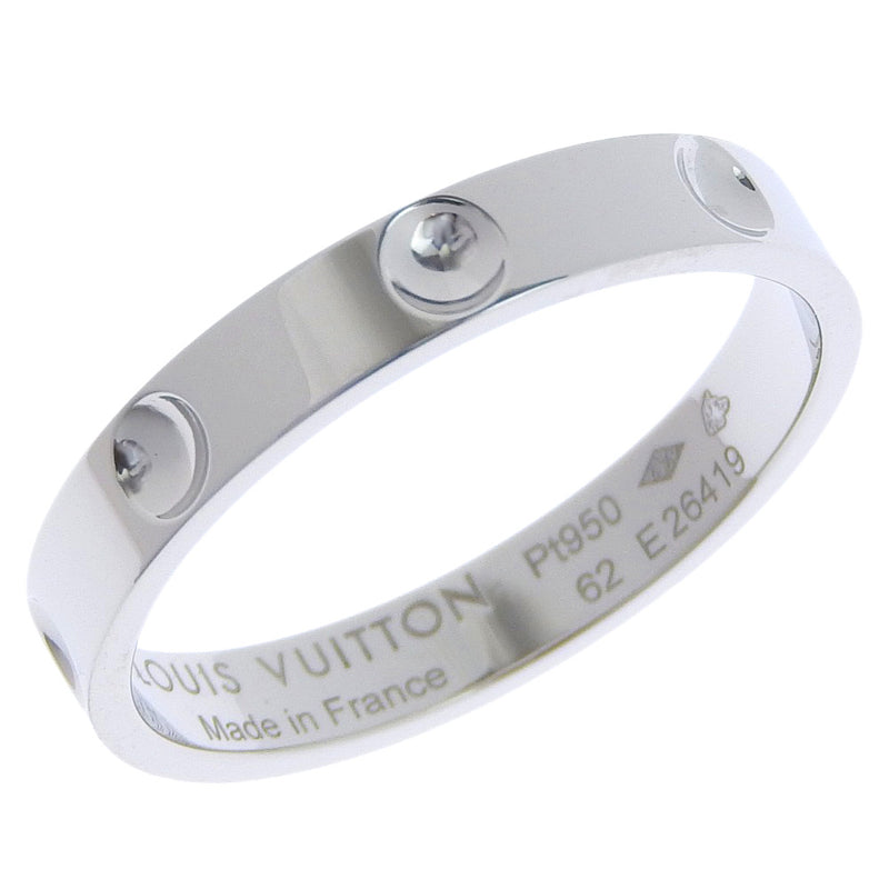 【LOUIS VUITTON】ルイ・ヴィトン
 アリアンスアンプラント Pt950プラチナ 21号 シルバー メンズ リング・指輪
SAランク