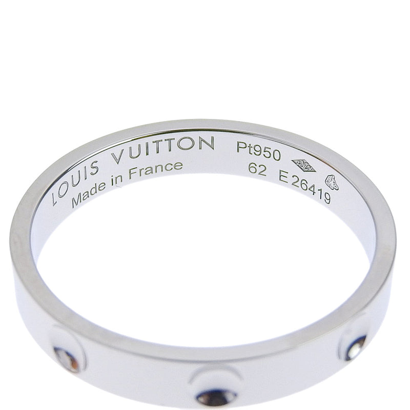 【LOUIS VUITTON】ルイ・ヴィトン
 アリアンスアンプラント Pt950プラチナ 21号 シルバー メンズ リング・指輪
SAランク