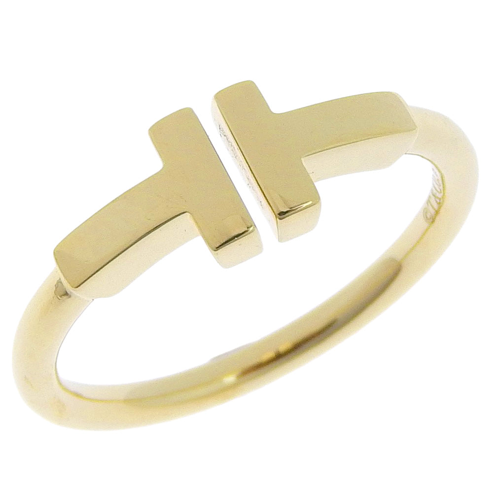 TIFFANY&Co.】ティファニー Tワイヤーリング K18イエローゴールド 11