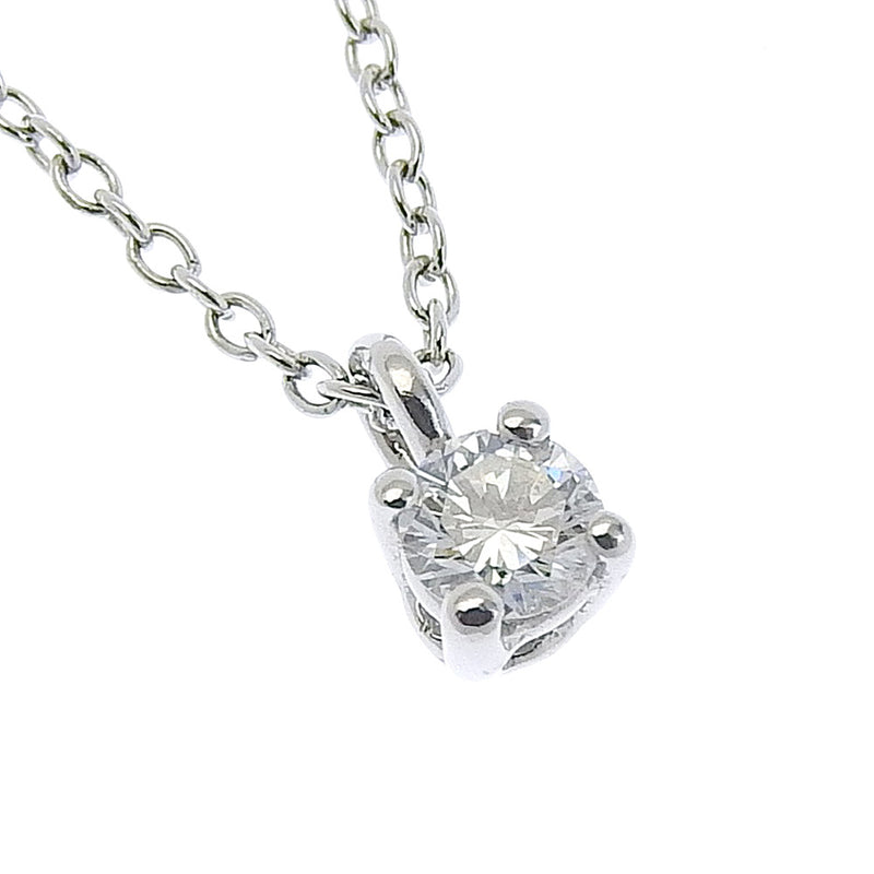 【TIFFANY&Co.】ティファニー
 ソリティア Pt950プラチナ×ダイヤモンド シルバー レディース ネックレス
SAランク