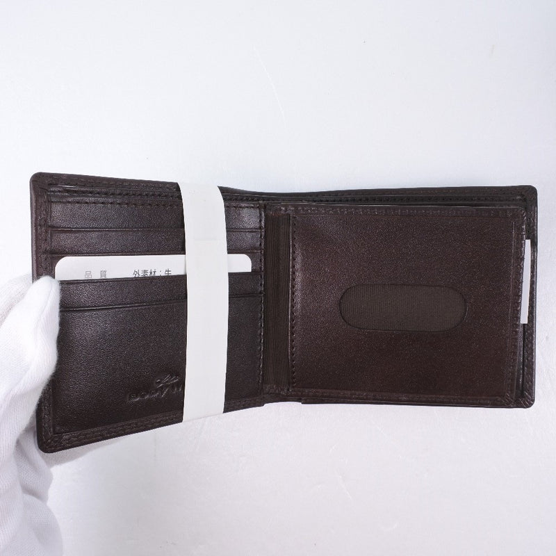 [Body Wild] Body Wild 
 Bi-fold wallet 
 Cowhide Brown Men's S Rank