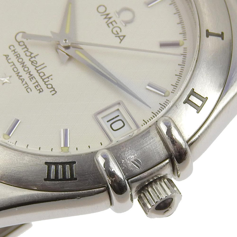 [Omega] Omega Constellation Cal.1120 1502.30 Reloj de marcación blanca para hombres de plata de acero inoxidable de acero inoxidable