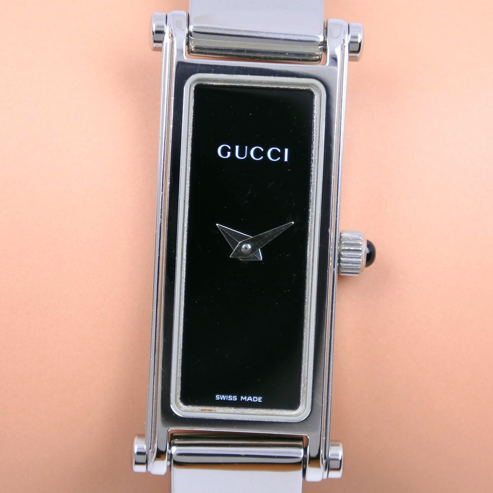 Gucci 1500l watch discount silver