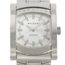 【BVLGARI】ブルガリ
 アショーマ 腕時計
 ダイヤインデックス AA44S ステンレススチール シルバー 自動巻き シルバーシェル文字盤 Assioma メンズAランク