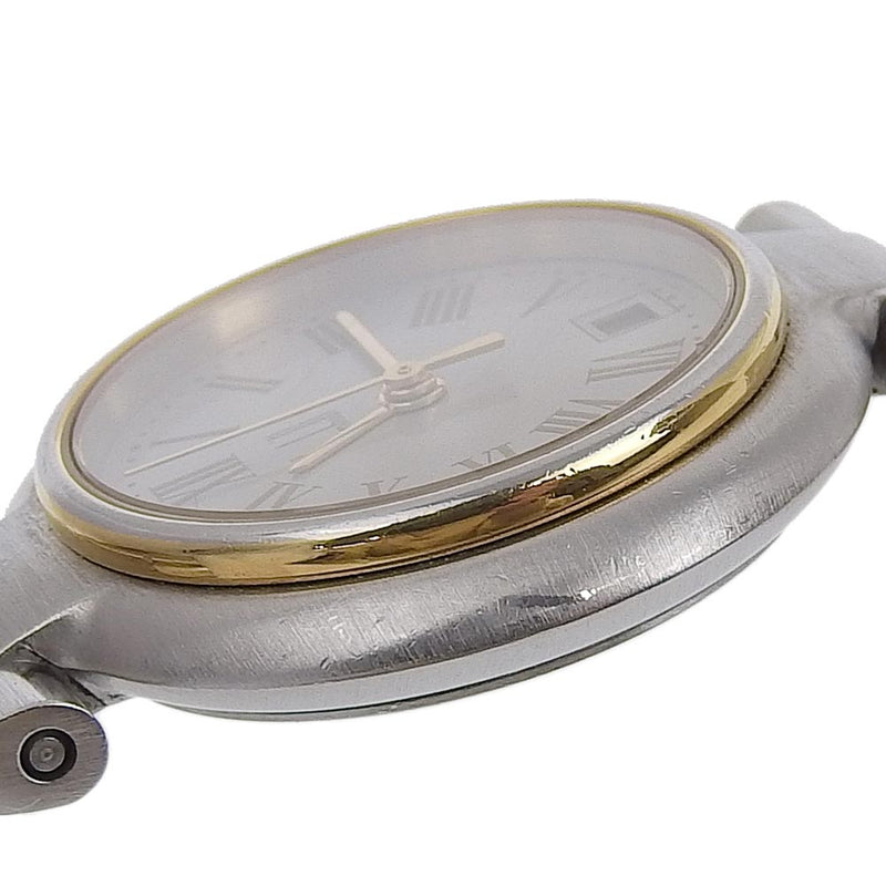 【Dunhill】ダンヒル
 ミレニアム ステンレススチール シルバー クオーツ アナログ表示 レディース グレー文字盤 腕時計