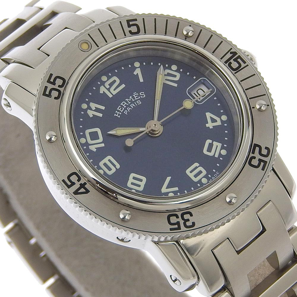 HERMES】エルメス クリッパーダイバー CL5.210 ステンレス