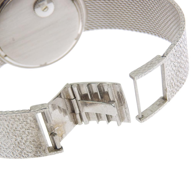 [PATEK PHILIPPE] Patek Philip Calatrava 3563/2 K18 White Gold Silver Automatic Wind Unisex Silver Dial Watch A-Rank