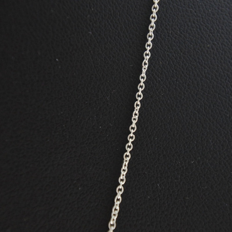[TIFFANY & CO.] Tiffany Interlocking Circle 1837 Silver 925 × Lved Metal Silver Ladies Necklace A+Rank