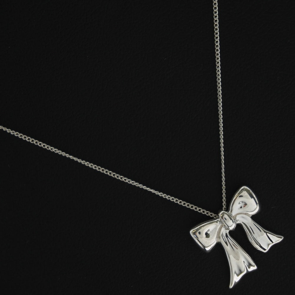 TIFFANY&Co.】ティファニー リボン シルバー925 シルバー