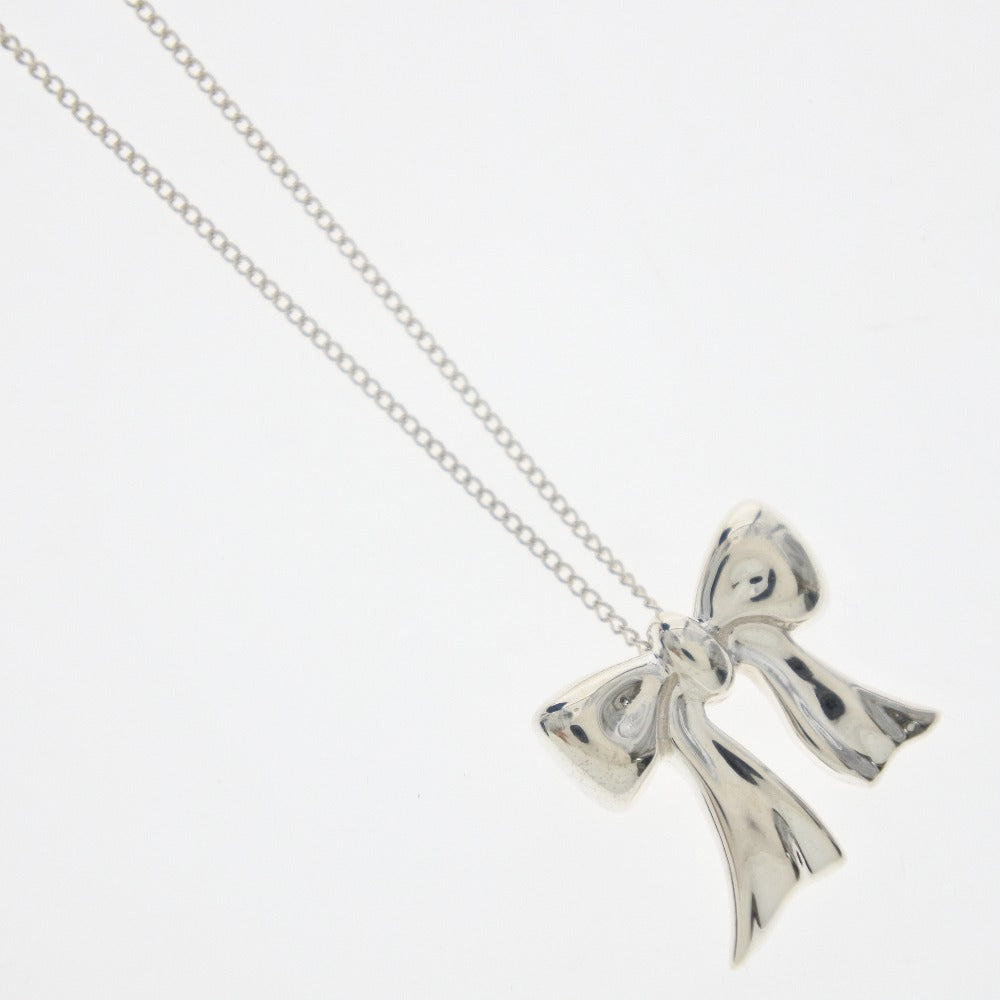 TIFFANY&Co.】ティファニー リボン シルバー925 シルバー レディース