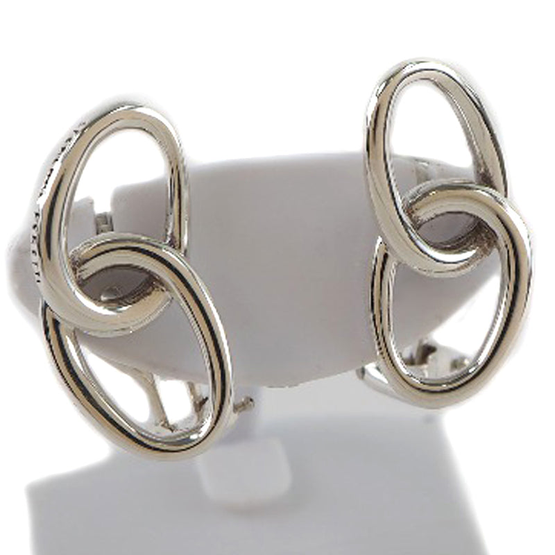[TIFFANY & CO.] Tiffany Double Loop Elsa Peletti Silver 925 Silver Ladies Eiring A+Rank
