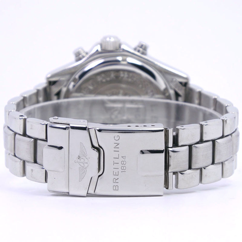 [Breitling] Breitling Reveil * 정크 A51035 시계 스테인레스 스틸 쿼츠 남성 회색 다이얼 시계