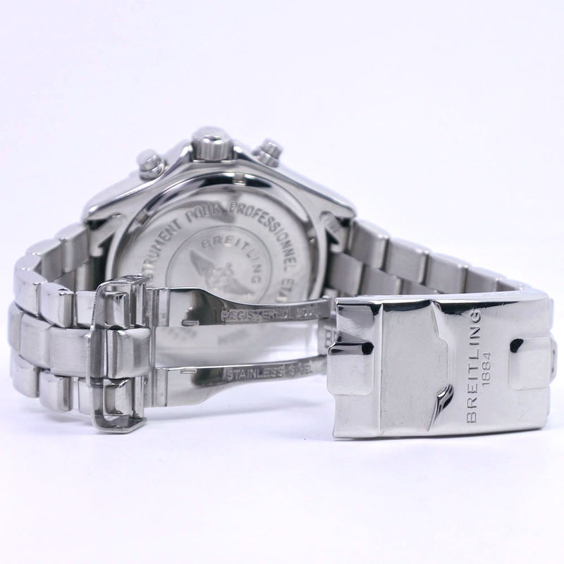 【BREITLING】ブライトリング
 リヴェイル ※ジャンク品 A51035 腕時計
 ステンレススチール クオーツ メンズ グレー文字盤 腕時計